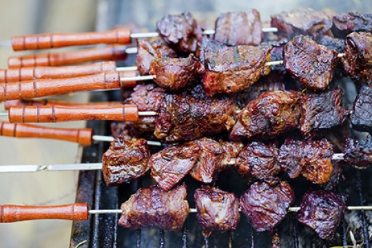 Israeli Shishlik (Grilled Skewered Meat)